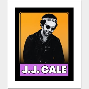 jj cale (retro) Posters and Art